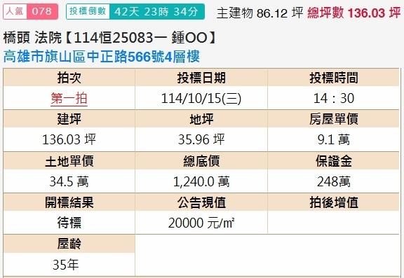 旗山法拍透天-1