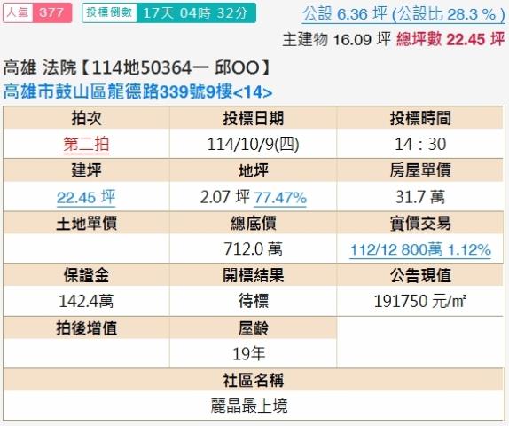 鼓山大樓法拍-1